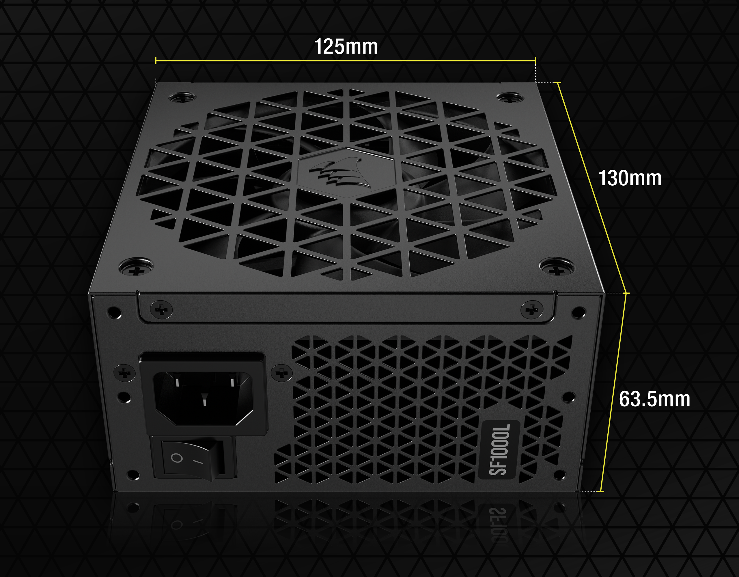 CORSAIR SF1000L Fully Modular Low-Noise SFX Power Supply